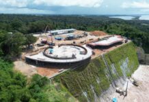 Obras do Parque Encontro das Águas Rosa Almeida atingem 82% de execução em Manaus