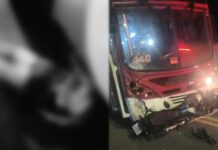 Mulher morre ao ser arremessada para debaixo de ônibus em Manaus