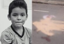 Menino morre após atropelamento em faixa de pedestres em frente a escola em Manaus