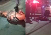 Homem com tornozeleira rompida é capturado e linchado após assalto e acidente na Zona Norte de Manaus