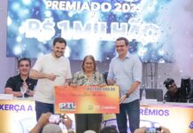 Prefeito Renato Junior entrega prêmios de até R$ 1 milhão do ‘IPTU Premiado’