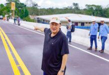 Eduardo Braga vistoria obras e acompanha nova fase da BR-319 no Amazonas