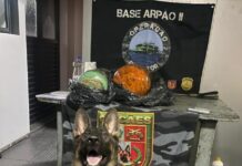 Base Arpão 2 apreende cocaína escondida em cilindros frigoríficos no interior do Amazonas