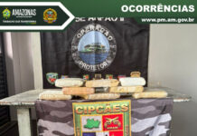Operação na Base Arpão 2 intercepta tráfico em rota fluvial no Am