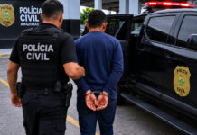 DEHS PRENDE “SANTINHO” SUSPEITO DE EXECUTAR HOMEM COM TIRO NA NUCA DENTRO DE ÔNIBUS EM MANAUS