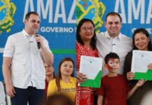 Governador Roberto Cidade entrega 800 títulos definitivos na zona norte e fortalece a política de regularização fundiária no Amazonas