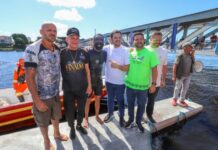 Prefeito Renato Junior recebe ativista ‘Homem-Peixe’ e reforça ações de preservação na Amazônia