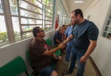 Governador Roberto Cidade acompanha ações do programa Opera + Amazonas na Fundação Hospitalar Alfredo da Matta