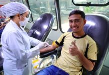 Doação de sangue no TCE-AM ultrapassa 70 bolsas coletadas em campanha com o Hemoam