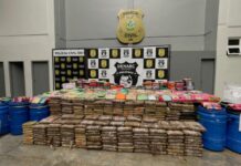 OPERAÇÃO APREENDE 700 QUILOS DE DROGAS NO AMAZONAS E CAUSA PREJUÍZO DE R$ 12,8 MILHÕES AO NARCOTRÁFICO