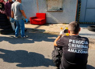 BORRACHEIRO É EXECUTADO DENTRO DA PRÓPRIA OFICINA NO BAIRRO ADRIANÓPOLIS, EM MANAUS Borracheiro morto em Manaus dentro da própria oficina no bairro