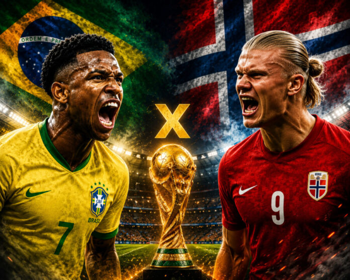 Brasil enfrenta a Noruega nas oitavas da Copa do Mundo Brasil enfrenta a Noruega nas oitavas da Copa do Mundo de 2026