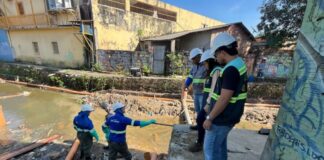 Ageman acompanha avanço das obras de esgotamento sanitário no bairro Redenção e reforça compromisso com a qualidade de vida da população