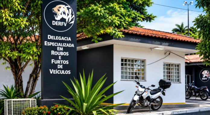 Motocicletas roubadas apreendidas pela Polícia Civil em Rio Preto da Eva.