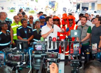 Prefeito Renato Junior leva prefeitura inteira para o bairro Cidade de Deus com serviços integrados de asfalto, limpeza urbana e ações sociais