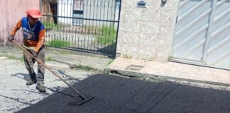 Prefeitura de Manaus intensifica manutenção asfáltica na comunidade Fazendinha e melhora mobilidade na zona Norte