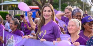 Em ação do Junho Violeta, primeira-dama Thaisa Cidade destaca importância da proteção à pessoa idosa