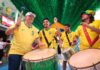 Eduardo Braga visita Rua 3 do Alvorada e participa de festa que mantém viva a tradição da Copa em Manaus