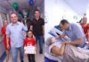 Governador Roberto Cidade acompanha cirurgia telemonitorada e vistoria obras do Hospital Francisca Mendes