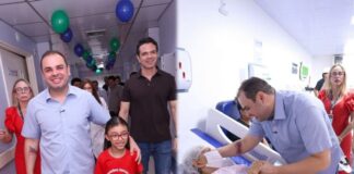 Governador Roberto Cidade acompanha cirurgia telemonitorada e vistoria obras do Hospital Francisca Mendes