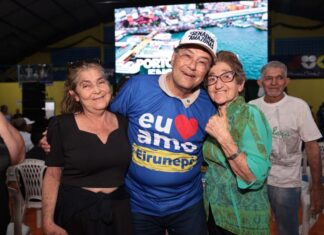 Eduardo Braga reúne multidão em Eirunepé, anuncia investimentos e reforça compromisso com o interior