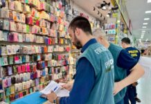 Operação conjunta entre Procon Manaus e Decon-AM apreende mais de 2,8 mil produtos falsificados na zona Norte da capital