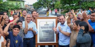 Governador Roberto Cidade inaugura mais uma ponte do Programa Estadual de Construção de Pontes, para integração viária de Manaus