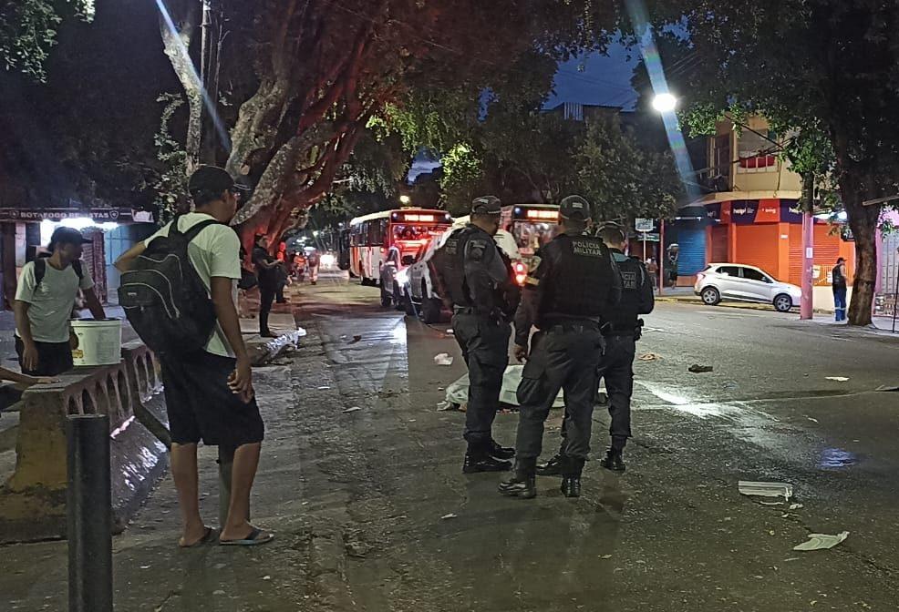 Vendedor atropelado em Manaus morreu após ser atingido por veículo no Centro da capital.