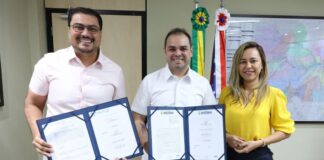 Governador Roberto Cidade assina novo convênio do Asfalta Amazonas e ordem de serviço para obras de pavimentação em Autazes