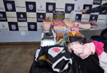 QUADRILHA É PRESA POR FURTOS EM MANACAPURU COM GRANDE QUANTIDADE DE PRODUTOS Polícia Militar recupera produtos durante operação contra furtos em Manacapuru.