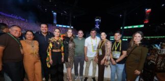 Festival de Parintins reforça protagonismo político de Wilson Lima entre autoridades políticas e da iniciativa privada