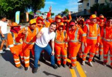 Prefeito Renato Junior estreia faixa liberada itinerante no Cidade de Deus, apresenta balanço preliminar das ações do ‘Manaus que a Gente Cuida’