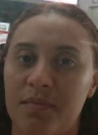 Divulgação da imagem de Carina Cavalcante Ribeiro procurada pela Polícia Civil do Amazonas