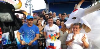 Aniversário de Wilson Lima em Parintins reúne apoiadores e celebra relação de duas décadas com o município