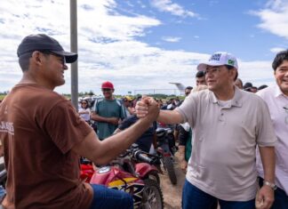 Eduardo Braga fiscaliza obras em Ipixuna e anuncia novos investimentos para Envira durante caravana pela religião do rio Juruá