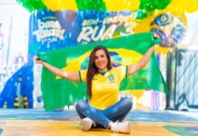 Débora Menezes visita Rua da Copa no Alvorada e defende que incentivo ao turismo deve chegar também ao interior do Amazonas