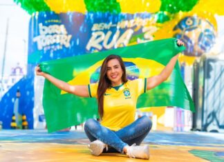 Débora Menezes visita Rua da Copa no Alvorada e defende que incentivo ao turismo deve chegar também ao interior do Amazonas