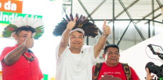 Em São Gabriel da Cachoeira, Eduardo Braga inaugura obras, anuncia investimentos e reforça compromisso com os povos indígenas