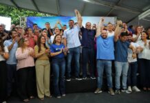 Ao anunciar Roberto Cidade como pré-candidato ao Governo, Wilson Lima diz que Amazonas ‘escolheu não voltar ao passado’