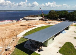 Parque Encontro das Águas Rosa Almeida avança com novas etapas de construção e fortalece infraestrutura turística de Manaus