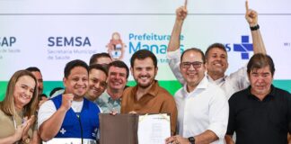 Prefeito Renato Junior celebra formação de mais de mil agentes de saúde e sanciona lei de progressão histórica para servidores da Semsa