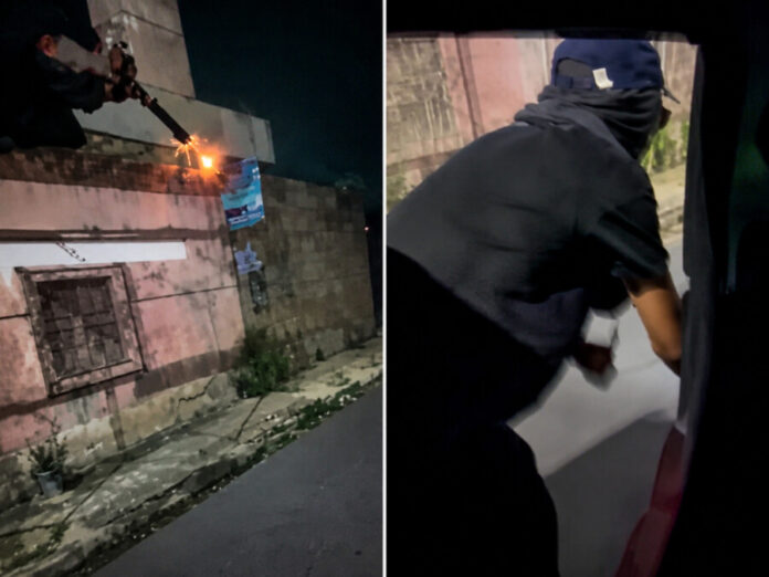 Ataque à casa de PM em Manaus. Ataque à casa de PM: Rocam prende dois suspeitos em Manaus.