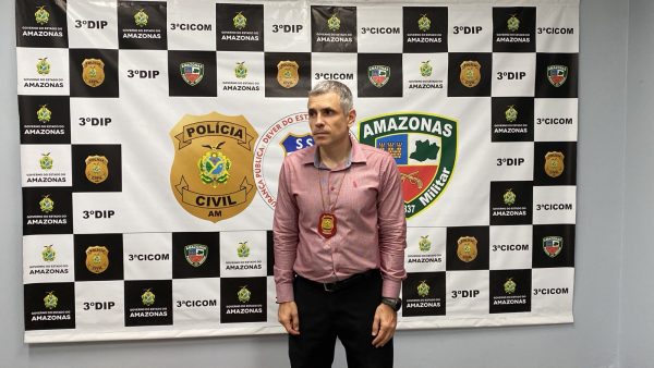 Prisão de vigilante suspeito de tentativa de homicídio em Manaus.