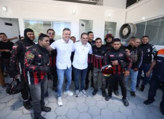Governador Roberto Cidade entrega novo Pit Stop Motociclista Legal na zona norte de Manaus