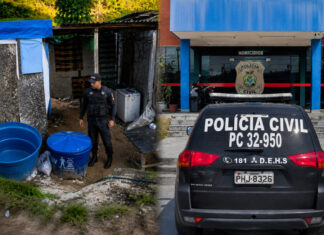 HOMEM É ENCONTRADO MORTO APÓS DISCUSSÃO COM A ESPOSA NA ZONA NORTE DE MANAUS Viatura da Polícia Civil em ocorrência de homem encontrado morto na comunidade Açaí, em Manaus.