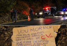 HOMEM É ENCONTRADO MORTO COM AS MÃOS AMARRADAS E CERCA DE 20 TIROS NO DISTRITO INDUSTRIAL 2 Polícia realiza perícia após homem ser encontrado morto no Distrito Industrial 2, em Manaus.