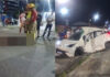 Sequência de acidentes deixa um morto e feridos em Manaus