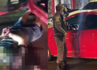 Atropelamento em massa deixa quatro feridos em Manaus