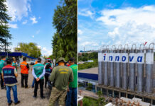 PREFEITURA MULTA INNOVA EM R$ 4,5 MILHÕES APÓS VAZAMENTO DE ESTIRENO EM MANAUS Fiscalização durante multa da Innova após vazamento de estireno em Manaus