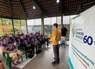 Prefeitura de Manaus amplia ações de prevenção a golpes digitais e fortalece segurança da pessoa idosa na zona Norte